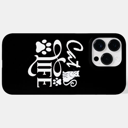 猫体言語 Case-Mate iPhoneケース (裏面 (横))