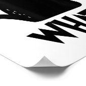 猫何おもしろい黒猫ナイフ殺傷猫 ポスター (角)