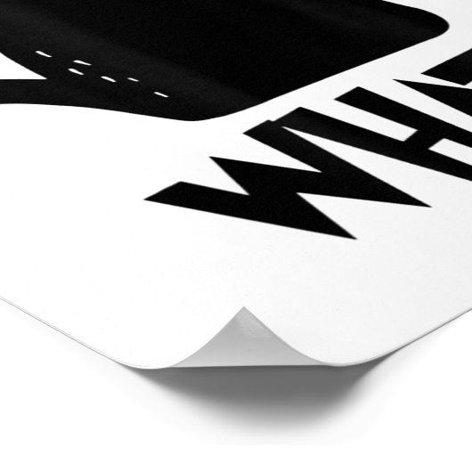 猫何おもしろい黒猫ナイフ殺傷猫 ポスター (角)