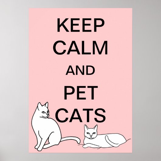 猫保のポスターカスタム ポスター (正面)