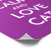 猫保のポスターパディ ポスター (角)