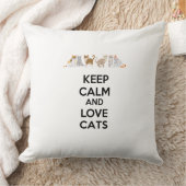 猫保を愛し穏やかに クッション (ブランケット)