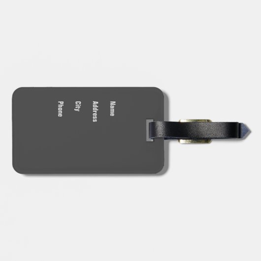 猫保護のバッグ;-) ラゲッジタグ (裏面横)