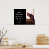 猫信じは神だ ポスター (キッチン)