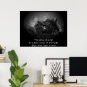 猫俳句の心 ポスター (ホームオフィス)