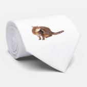 猫傷の熱 ネクタイ (ロール)