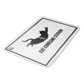 猫充電ステーション バスマット (アングル)