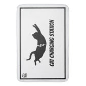 猫充電ステーション バスマット (正面縦)