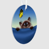 猫入りポケット オーナメント (正面)