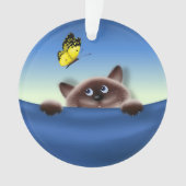 猫入りポケット オーナメント (正面)