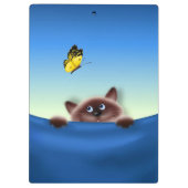 猫入りポケット クリップボード (裏面)