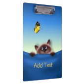 猫入りポケット クリップボード (右)