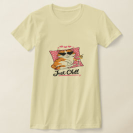 猫入りTリラックスシャツ – ジャストチル猫好き Tシャツ