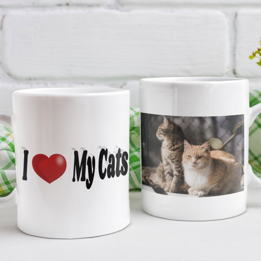 猫写真が大好き コーヒーマグカップ