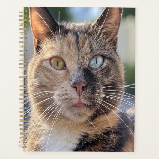 猫写真の追加カスタマイズ プランナー手帳 (正面)