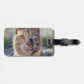猫写真の追加カスタマイズ ラゲッジタグ (裏面横)