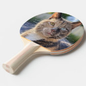 猫写真の追加カスタマイズ 卓球ラケット (正面アングル)