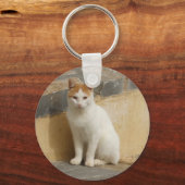 猫写真キーチェーン キーホルダー (正面)