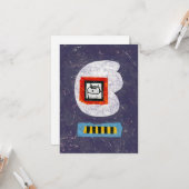 猫写真グリーティングカード カード (正面/裏面インサイチュ)