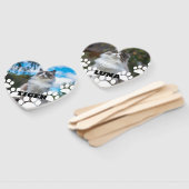 猫写真パーソナライズされたハンドファン(名前) ハンドファン (組立なし)