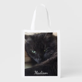 猫写真名 エコバッグ