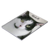 猫写真名 ノートブック (左側)