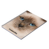 猫写真名 ノートブック (左側)