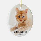 猫写真 セラミックオーナメント (右)