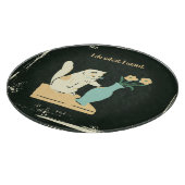 猫切り盤「好きなことをする」 カッティングボード (角)