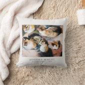 猫勉強 | カツェンストゥディエン(1909年)威厳があるマッケ クッション (ブランケット)