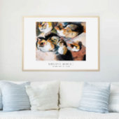 猫勉強 | カツェンストゥディエン(1909年)威厳があるマッケ ポスター