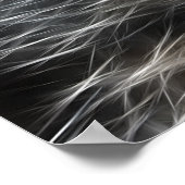 猫動物写真自然壁ポスター ポスター (角)