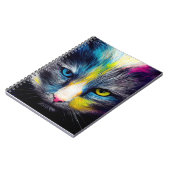 猫動物発見アドベンチャー自然惑星 ノートブック (左側)