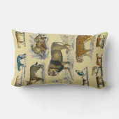 猫動物 ランバークッション (裏面)