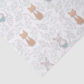 猫及びマウスパターン 薄葉紙 (詳細)