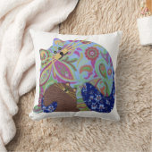 猫及び子ネコの枕 クッション (ブランケット)