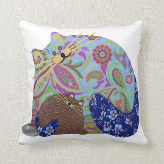 猫及び子ネコの枕 クッション