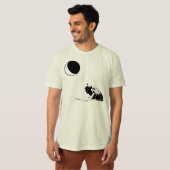 猫及び月 Tシャツ (正面フル)