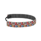 猫及び犬のスクーターパターン アスレチックヘッドバンド (左)