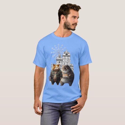 猫友人 Tシャツ (正面フル)