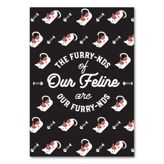 猫友達かわいいプリン テーブルナンバー (正面)