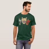 猫友達へのギフト Tシャツ (正面フル)