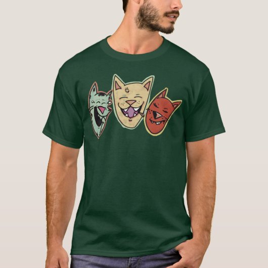 猫友達へのギフト Tシャツ (正面)