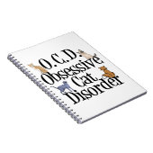 猫取り熱狂する付き ノートブック (右側)