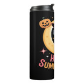 猫可愛いハロウィーン美的必須Tシャツ タンブラー (回転左)