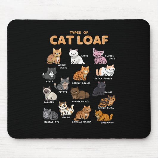 猫可愛い子猫かわいい猫好き マウスパッド (正面)