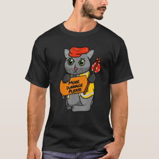 猫同僚 Swagazon アソシエイト さらにダナージを Tシャツ