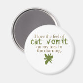 猫吐物 マグネット (正面/裏面)