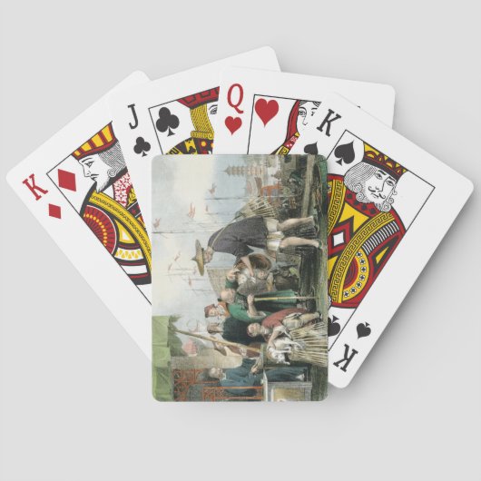 猫商中国の人 – 一連の中国から トランプ (裏面)