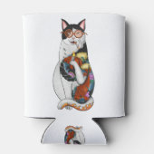 猫喫煙 缶クーラー (裏面)